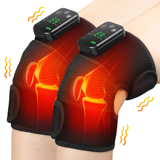 Wireless Heating Knee Brace – Multifunctional Heated Pad for Knees, Shoulders & Elbows