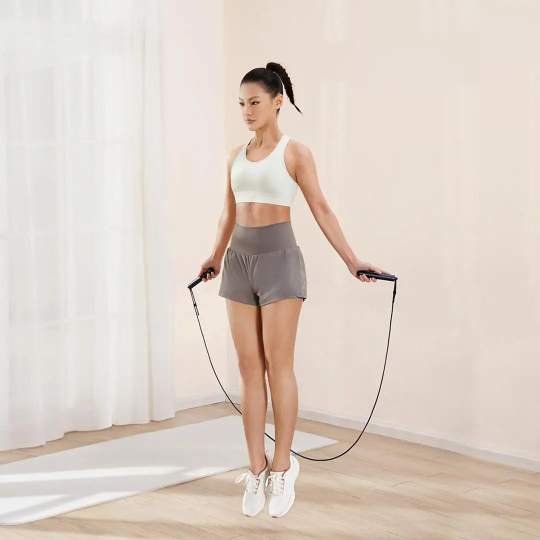 Xiaomi Smart Skipping Jump Rope Counter With Fit App Adjustable Calorie Calculation Sport Fitness Professional