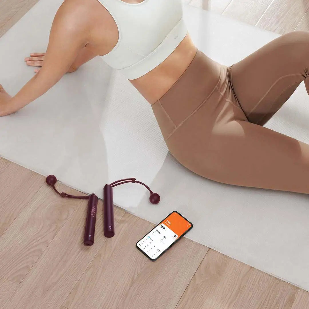 Xiaomi Smart Skipping Jump Rope Counter With Fit App Adjustable Calorie Calculation Sport Fitness Professional