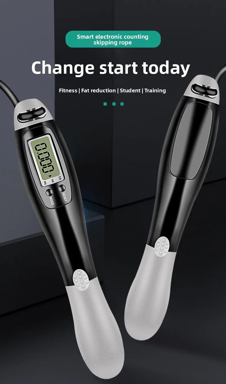 Smart Digital Counting Jump Rope – Track Your Fitness Anywhere