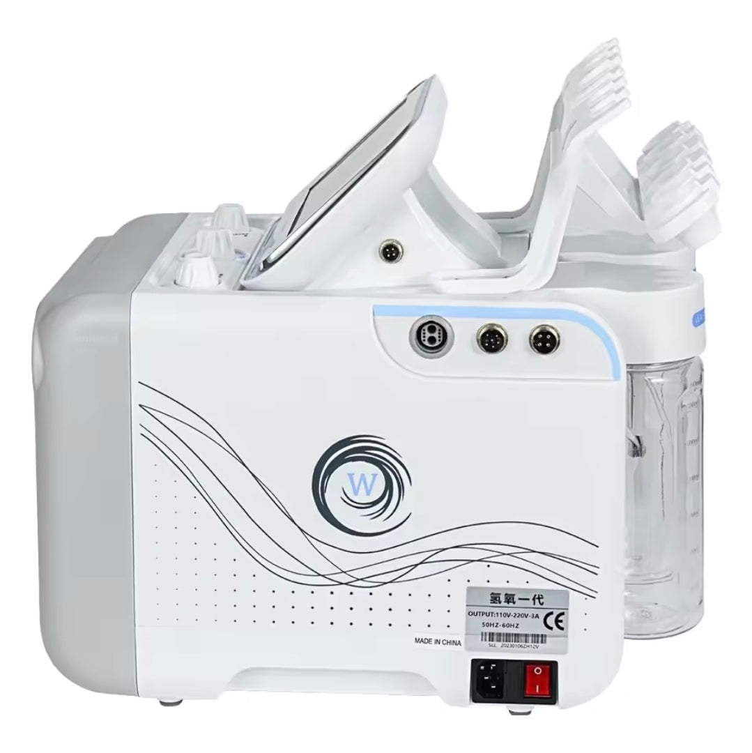 7-in-1 Hydro Bubble Facial Machine – Oxygen Jet | Diamond Peeling | Microdermabrasion | Deep Hydration & Cleansing for Professional Spa & Home Use